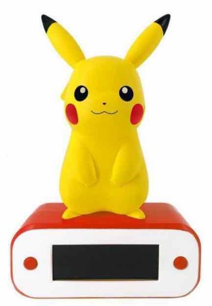 PIKACHU RELOJ DESPERTADOR 20 CM LAMPARA LED POKEMON | 3760158113751 | TEKNOFUN | Llibreria La Gralla | Llibreria online de Granollers