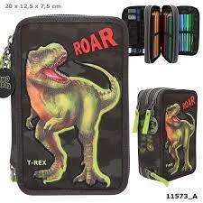 PLUMIER TRIPLE DINO WORLD T-REX | 4010070586478 | TOP11573 | Llibreria La Gralla | Llibreria online de Granollers