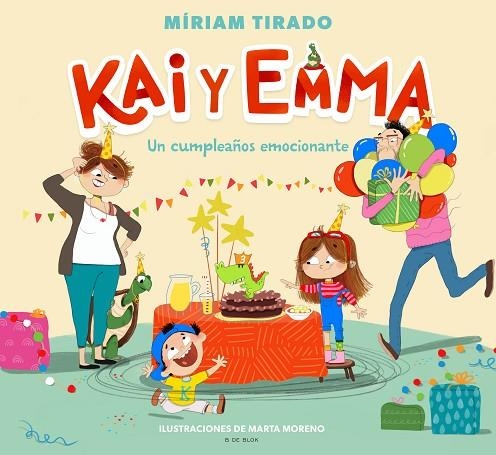 KAI Y EMMA 1 - UN CUMPLEAÑOS EMOCIONANTE | 9788418054891 | TIRADO, MÍRIAM | Llibreria La Gralla | Librería online de Granollers