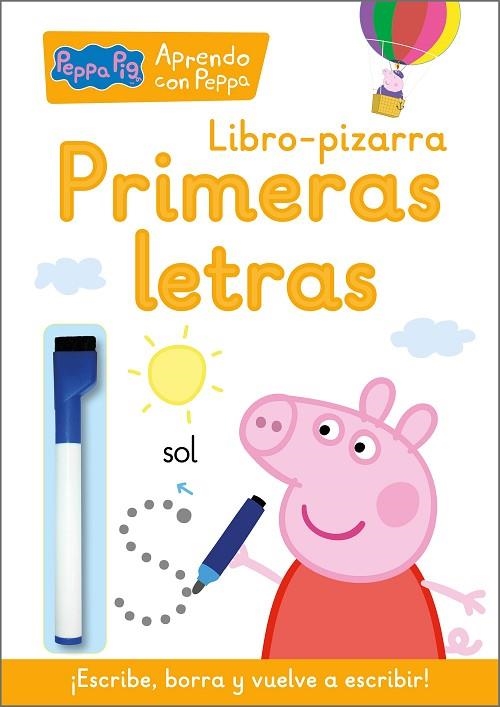 PRIMERAS LETRAS (LIBRO-PIZARRA) (PEPPA PIG. CUADERNO DE ACTIVIDADES) | 9788448859077 | VVAA | Llibreria La Gralla | Llibreria online de Granollers