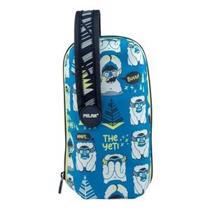 PLUMIER 4 ESTOIGS AMB CONTINGUT MILAN YETI BLAU | 8411574094883 | MIL081133YTB | Llibreria La Gralla | Llibreria online de Granollers