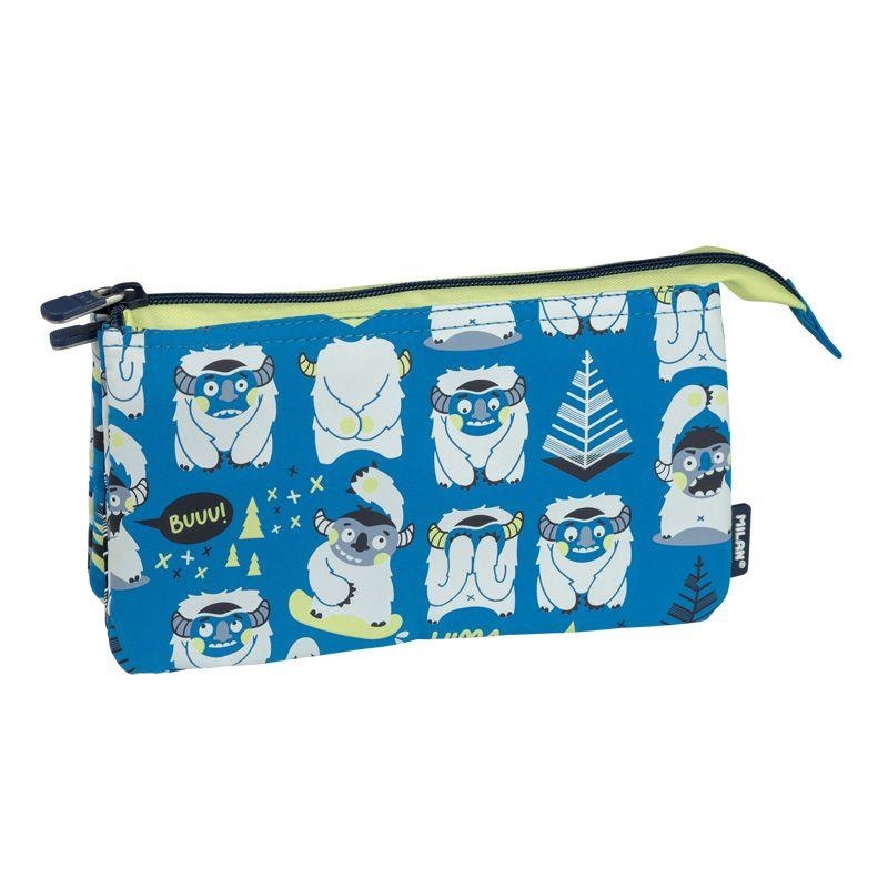 PORTATOT 5 DEPARTAMENTS MILAN YETI BLAU | 8411574094869 | MIL081133YTB | Llibreria La Gralla | Llibreria online de Granollers