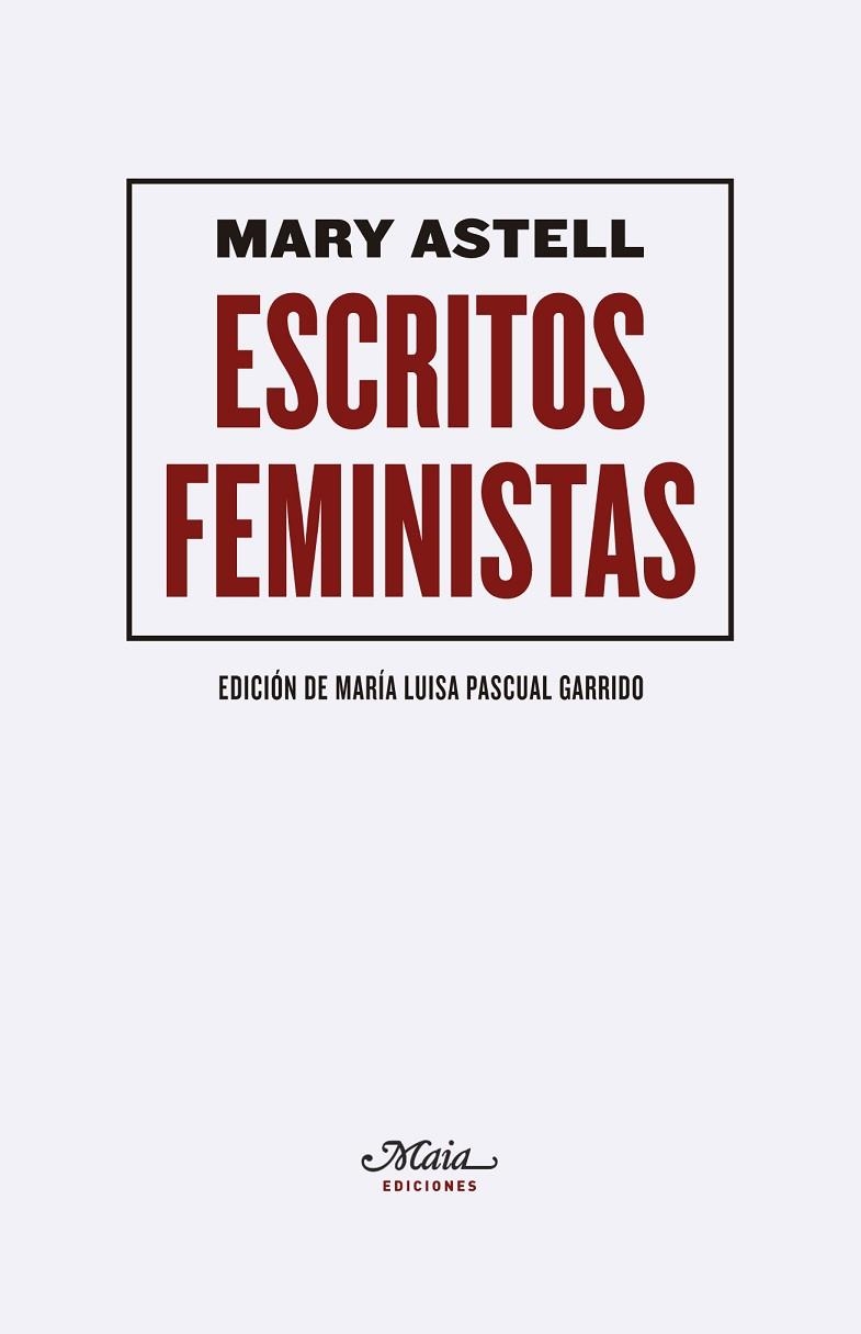 ESCRITOS FEMINISTAS | 9788492724512 | ASTELL, MARY | Llibreria La Gralla | Librería online de Granollers