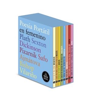 ESTUCHE POESÍA PORTÁTIL 2022 | 9788439740377 | VVAA/PIZARNIK, ALEJANDRA/AJMÁTOVA, ANNA/PLATH, SYLVIA/DICKINSON, EMILY | Llibreria La Gralla | Llibreria online de Granollers
