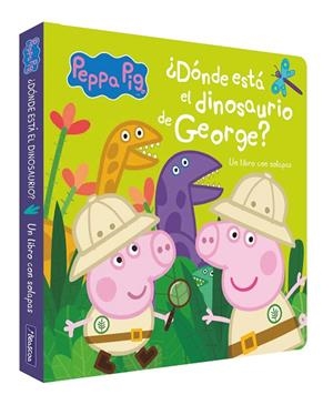 DÓNDE ESTÁ EL DINOSAURIO DE GEORGE? (PEPPA PIG. PEQUEÑAS MANITAS) | 9788448859060 | HASBRO, / EONE, | Llibreria La Gralla | Llibreria online de Granollers