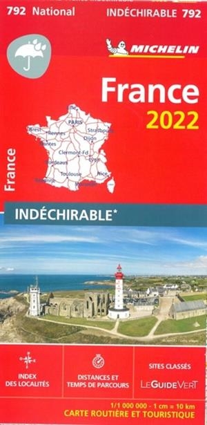 MAPA NATIONAL FRANCE 2022 - ALTA RESISTENCIA | 9782067254275 | AA.VV. | Llibreria La Gralla | Librería online de Granollers