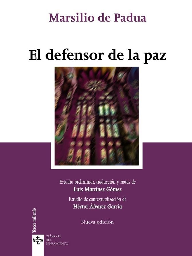 DEFENSOR DE LA PAZ, EL  | 9788430981588 | PADUA, MARSILIO DE | Llibreria La Gralla | Librería online de Granollers