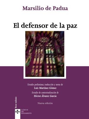 DEFENSOR DE LA PAZ, EL  | 9788430981588 | PADUA, MARSILIO DE | Llibreria La Gralla | Llibreria online de Granollers