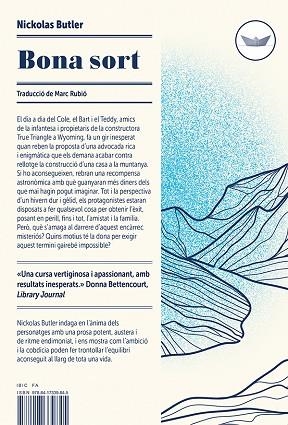 BONA SORT | 9788417339845 | BUTLER, NICKOLAS | Llibreria La Gralla | Librería online de Granollers