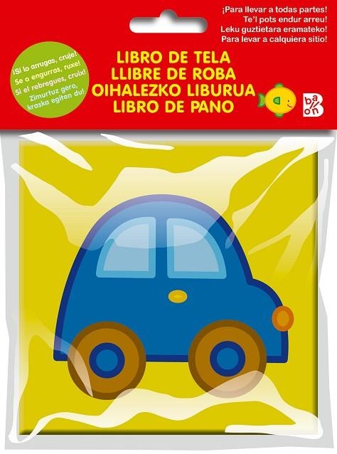 LIBRO DE TELA - COCHE | 9789403226569 | BALLON | Llibreria La Gralla | Llibreria online de Granollers