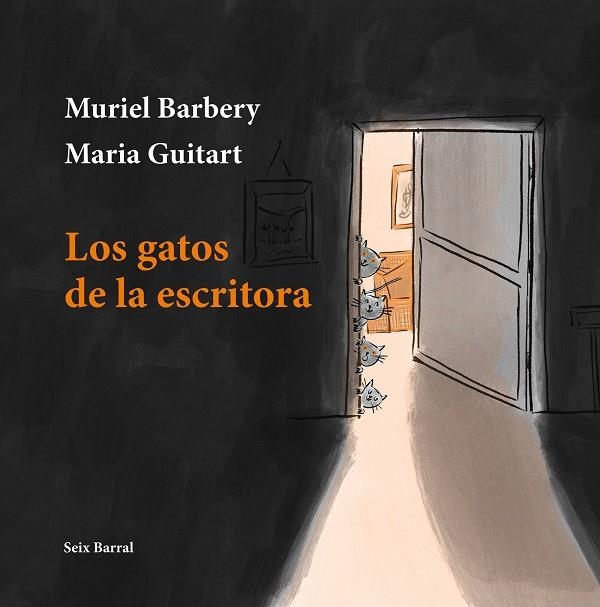 GATOS DE LA ESCRITORA, LOS | 9788432239809 | BARBERY, MURIEL / GUITART FERRER, MARIA | Llibreria La Gralla | Llibreria online de Granollers