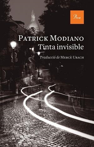 TINTA INVISIBLE | 9788475889337 | MODIANO, PATRICK | Llibreria La Gralla | Llibreria online de Granollers