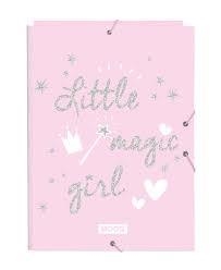 CARPETA SOLAPES SAFTA LITTLE MAGIC GIRL ROSA | 8412688467600 | SAF512218068 | Llibreria La Gralla | Llibreria online de Granollers