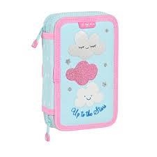 PLUMIER DOBLE SAFTA NÚVOL UP TO THE STARS | 8412688466320 | SAF412223854 | Llibreria La Gralla | Llibreria online de Granollers