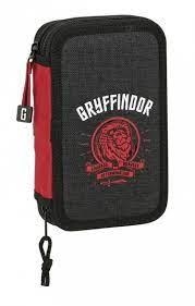 PLUMIER DOBLE SAFTA HARRY POTTER GRIFFINDOR NEGRE | 8412688452361 | SAF412230854 | Llibreria La Gralla | Llibreria online de Granollers