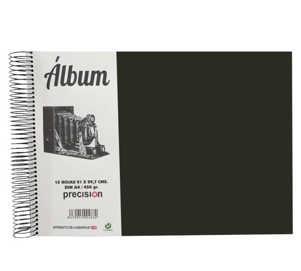 ALBUM FOTOS ESPIRAL 21X29,7CM CARTULINA NEGRA  | 8430014004862 | ANT011340 | Llibreria La Gralla | Llibreria online de Granollers