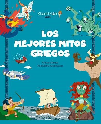 MEJORES MITOS GRIEGOS, LOS  | 9788413611204 | SABATÉ, VÍCTOR | Llibreria La Gralla | Librería online de Granollers