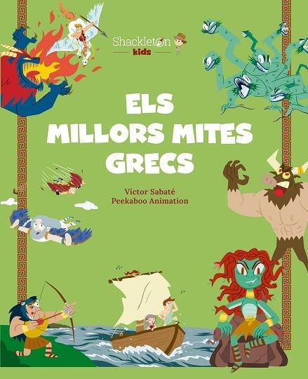 MILLORS MITES GRECS, ELS  | 9788413611211 | SABATÉ, VÍCTOR | Llibreria La Gralla | Librería online de Granollers