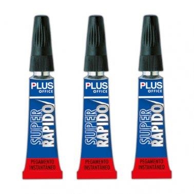 ADHESIU PLUS INSTANTANI 1 GR BLISTER 3 UNI | 8426307070812 | PLUM13152 | Llibreria La Gralla | Llibreria online de Granollers