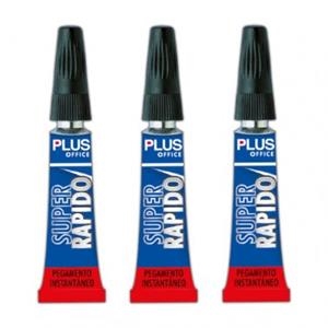 ADHESIU PLUS INSTANTANI 1 GR BLISTER 3 UNI | 8426307070812 | PLUM13152 | Llibreria La Gralla | Llibreria online de Granollers