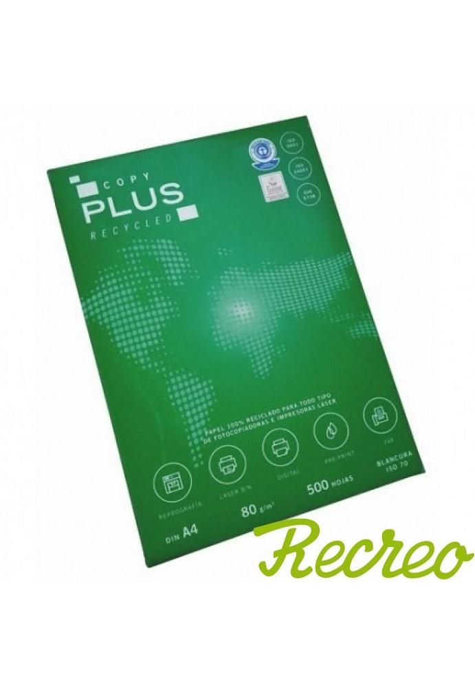 PAPER A4 PLUS RECYCLED 80GR 500 FULLS | 742832666466 | PLUM06607 | Llibreria La Gralla | Librería online de Granollers