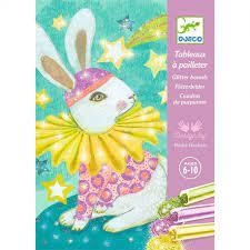 KIT DJECO QUADRES PURPURINA CARNAVAL D'ANIMALS 6/10 ANYS | 3070900095243 | Llibreria La Gralla | Llibreria online de Granollers