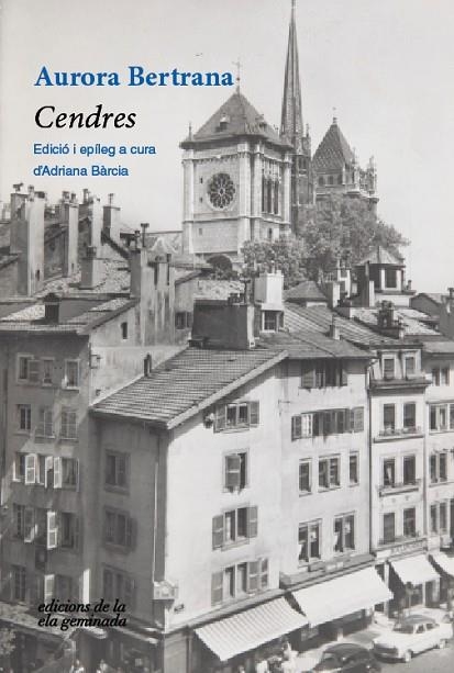 CENDRES | 9788412452730 | BERTRANA, AURORA | Llibreria La Gralla | Librería online de Granollers