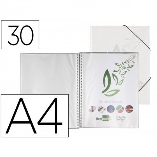 CARPETA 30 FUNDES LIDERPAPEL A4 BLANC TRANSPARENT | 8423473109292 | LID10929 | Llibreria La Gralla | Llibreria online de Granollers