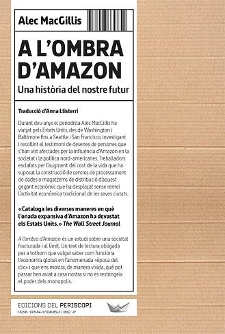 A L'OMBRA D'AMAZON | 9788417339852 | MACGILLIS, ALEC | Llibreria La Gralla | Llibreria online de Granollers