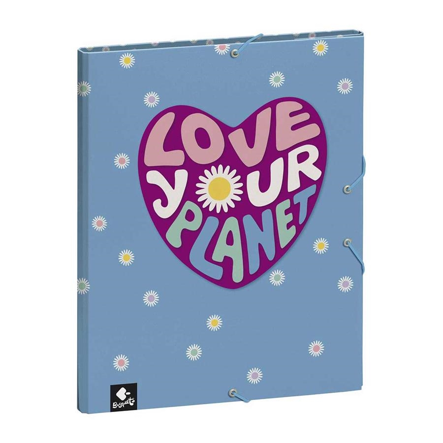 CARPETA SEPARADORS LOVE YOUR PLANET | 8422829664201 | BUS5160809750 | Llibreria La Gralla | Librería online de Granollers