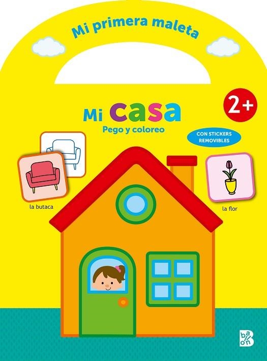  MI CASA MI PRIMERA MALETA - PEGO Y COLOREO | 9789403228716 | VVAA | Llibreria La Gralla | Librería online de Granollers