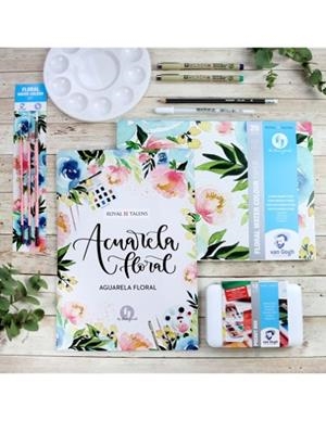 SET INICIACIÓ TALENS AQUAREL·LA FLORAL | 8712079474478 | TALPO200060 | Llibreria La Gralla | Librería online de Granollers