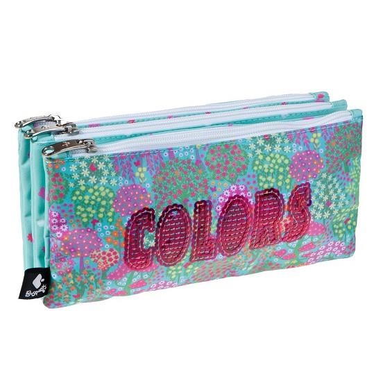 PORTATOT TRIPLE BUSQUETS COLORS  | 8422829662733 | BUS1760809710 | Llibreria La Gralla | Llibreria online de Granollers