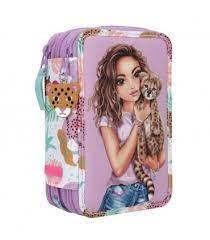 PLUMIER TOP MODEL TRIPLE URBAN LILA | 4010070443023 | TOP10761A | Llibreria La Gralla | Llibreria online de Granollers