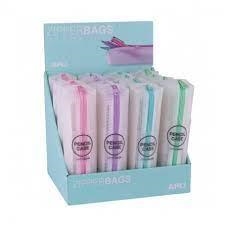 PORTATOT APLI ZIPPER COLORS PASTEL | 8410782189466 | 18946 | Llibreria La Gralla | Librería online de Granollers