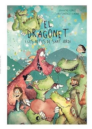 EL DRAGONET I LES NETES DE SANT JORDI | 9788418427787 | AYNÉ I LÓPEZ, EVA | Llibreria La Gralla | Librería online de Granollers