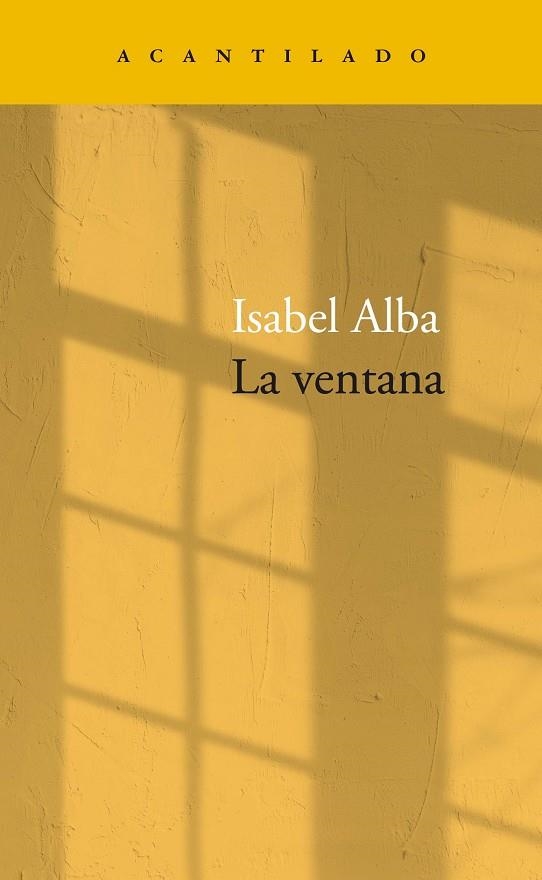 VENTANA, LA  | 9788418370915 | ALBA RICO, ISABEL | Llibreria La Gralla | Librería online de Granollers