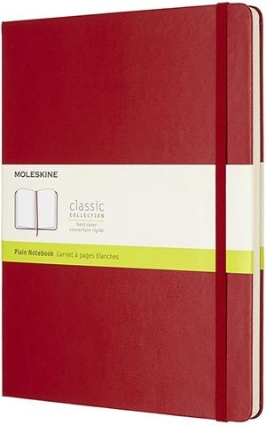 LLIBRETA CLASICA TAPA DURA VERMELL ESCARLATA XL LLISA | 8055002855105 | MOLESKINE | Llibreria La Gralla | Llibreria online de Granollers