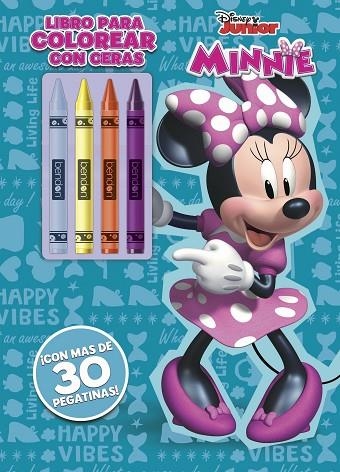 MINNIE. LIBRO PARA COLOREAR CON CERAS | 9788499519579 | DISNEY | Llibreria La Gralla | Llibreria online de Granollers