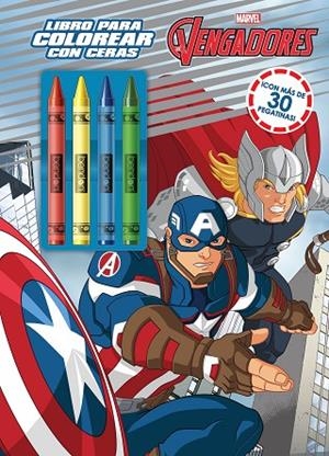 VENGADORES, LOS. LIBRO PARA COLOREAR CON CERAS | 9788418610004 | MARVEL | Llibreria La Gralla | Librería online de Granollers