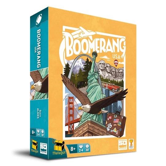 BOOMERANG USA | 8435450219207 | GRAIL GAMES | Llibreria La Gralla | Librería online de Granollers