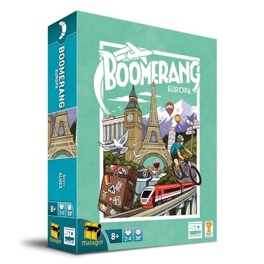 BOOMERANG EUROPA | 8435450219214 | GRAIL GAMES | Llibreria La Gralla | Librería online de Granollers