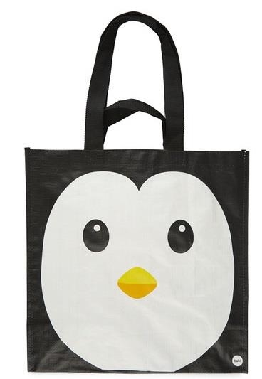 BOSSA DE COMPRA RECICLADA PINGÜI | 8430306274522 | BALVI GIFTS | Llibreria La Gralla | Librería online de Granollers