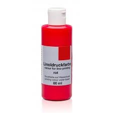 TINTA LINOLEO 80 ML AMI VERMELLA | 4015014070945 | A501104 | Llibreria La Gralla | Llibreria online de Granollers