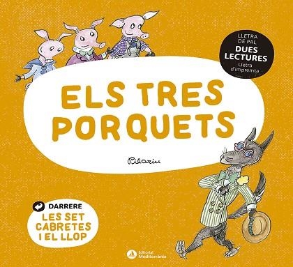 DUES LECTURES. ELS TRES PORQUETS. LES SET CABRETES | 9788419028020 | Llibreria La Gralla | Librería online de Granollers