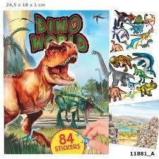 QUADERN TOP MODEL DINO WORLD 84 STICKERS  | 4010070608736 | TOP11881A | Llibreria La Gralla | Llibreria online de Granollers