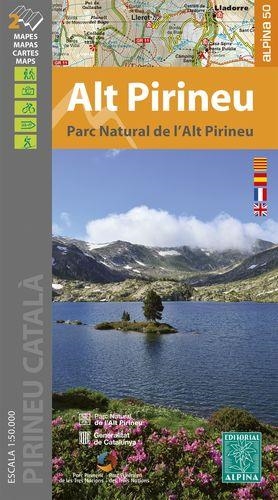 ALT PIRINEU 1:50.000 [2 MAPES] -ALPINA | 9788480909143 | VV.AA. | Llibreria La Gralla | Llibreria online de Granollers