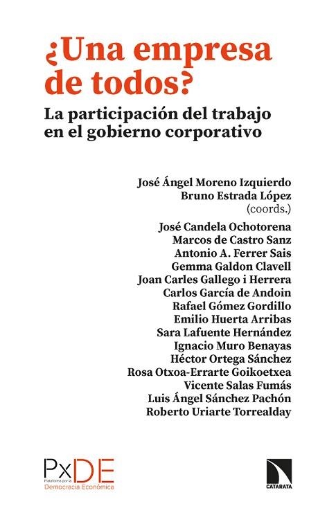 UNA EMPRESA DE TODOS? | 9788413524344 | ESTRADA LÓPEZ, BRUNO /MORENO IZQUIERDO, JOSÉ ANGEL | Llibreria La Gralla | Librería online de Granollers