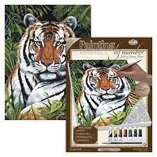 SET BASTIDOR PINTAR AMB NUMEROS 22.9X30.5 TIGRE | 090672140180 | 140180 | Llibreria La Gralla | Llibreria online de Granollers