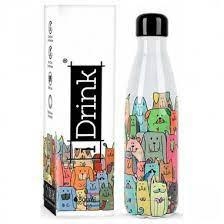 AMPOLLA TERMICA IDRINK 500ML BLANCA GOSSOS | 8057711465538 | Llibreria La Gralla | Llibreria online de Granollers